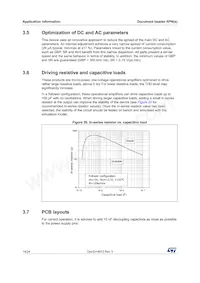 TSV621AICT Datasheet Page 14