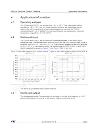 TSV630AIQ1T Datasheet Page 13