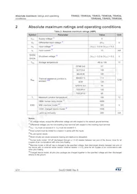 TSV632ID Datasheet Page 4