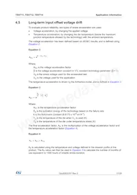 TSV714IPT Datasheet Page 17