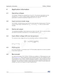 TSV854IQ4T Datasheet Page 14