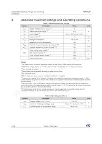 TSV912HYDT Datasheet Page 4