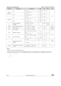 TSX712IYST Datasheet Page 8