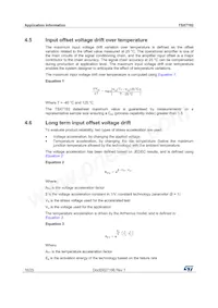 TSX7192IYST Datasheet Pagina 16