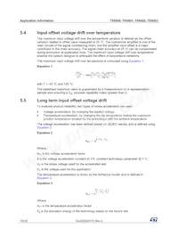 TSX923IST Datasheet Page 18