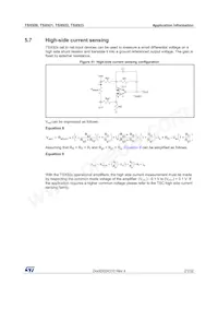 TSX923IST Datasheet Page 21