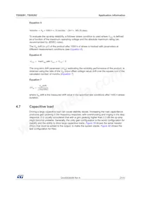 TSX9292IYDT Datasheet Page 21