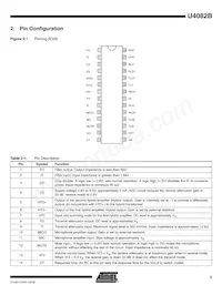 U4082B-MFLG3G Datasheet Page 3