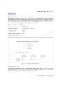W91031SG T&R Datasheet Page 13