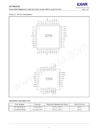 XR16M2650IM48TR-F Datasheet Page 2