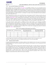 XR16M2650IM48TR-F Datasheet Page 17