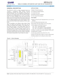 XR19L220IL40TR-F Datasheet Cover