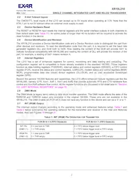 XR19L220IL40TR-F Datasheet Page 7