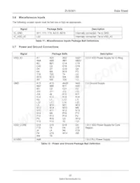 ZL30301GAG Datasheet Page 22