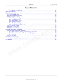 ZL30302GAG2 Datasheet Page 4