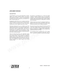 ZXCW6100S28 Datasheet Pagina 2