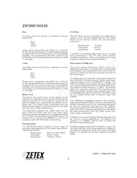 ZXCW6100S28 Datasheet Pagina 10