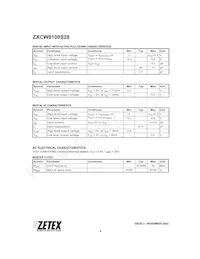ZXCW8100S28TC數據表 頁面 4