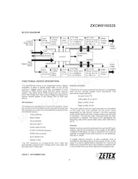 ZXCW8100S28TC數據表 頁面 9