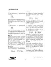 ZXCW8100S28TC數據表 頁面 10