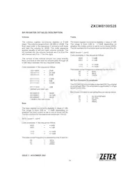 ZXCW8100S28TC數據表 頁面 17