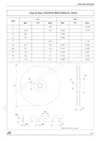 74VCXH1632245TTR Datasheet Page 13