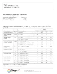A6259KLWTR Datasheet Page 5