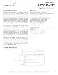 AAT4295IJS-T1 Datasheet Cover