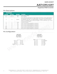 AAT4295IJS-T1 Datasheet Page 2