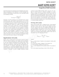 AAT4295IJS-T1 Datasheet Pagina 12