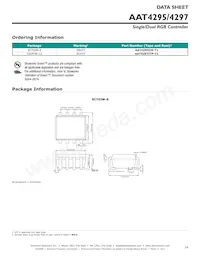 AAT4295IJS-T1 Datasheet Pagina 19