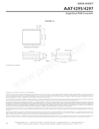 AAT4295IJS-T1 Datasheet Pagina 20