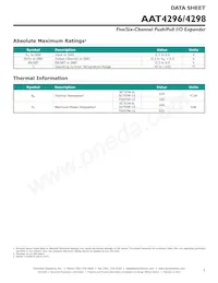 AAT4296IJS-T1 Datasheet Page 3