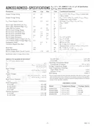 ADM202JRW-REEL Datasheet Page 2