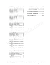 AR8031-AL1B-R Datasheet Pagina 7