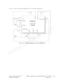 AR8031-AL1B-R Datasheet Pagina 23