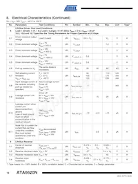 ATA6620N-TAQY Datenblatt Seite 16