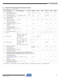 ATA6620N-TAQY Datenblatt Seite 17