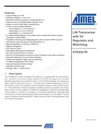 ATA6621N-PGQW Datasheet Cover