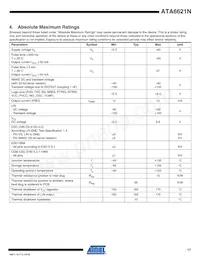 ATA6621N-PGQW Datasheet Page 17