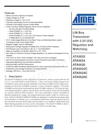 ATA6626-PGPW數據表 封面