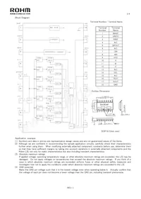 BA3834F-E2 Datasheet Page 3