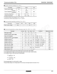 BA8206F-E2 Datasheet Page 2