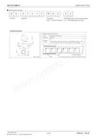 BU21010MUV-E2 Datasheet Page 13