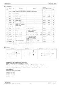 BU21051FS-E2 Datasheet Pagina 4