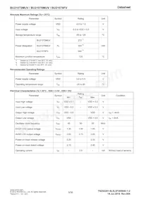 BU21078MUV-E2 Datasheet Page 5