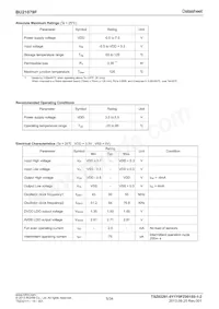 BU21079F-E2 Datasheet Page 5