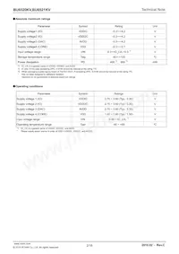 BU6520KV-E2 Datenblatt Seite 2