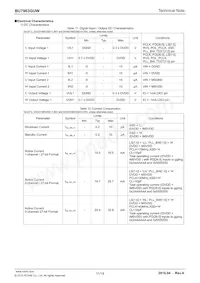 BU7963GUW-E2 Datasheet Page 11