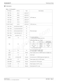BU8254KVT-E2 Datasheet Page 5
